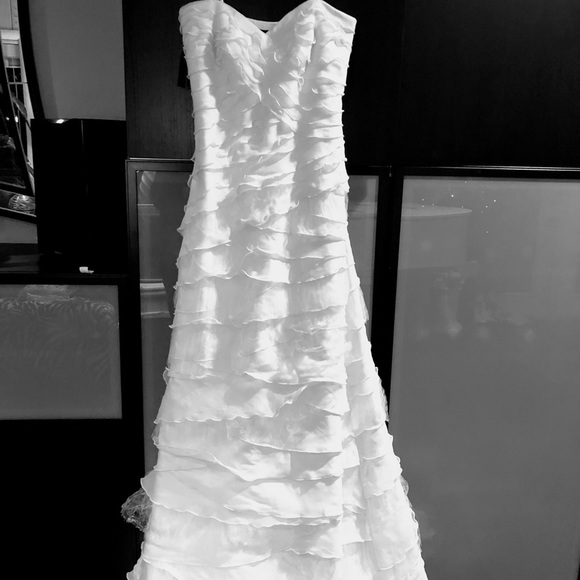 WEDDING DRESS TADASHI SHOJI - Picture 6 of 8